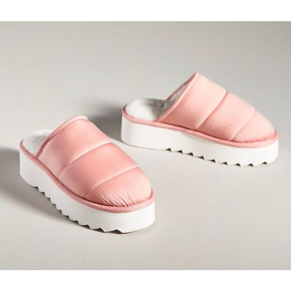 Anthropologie Puff Slides Slip On Mules size 10-11 - Picture 1 of 8